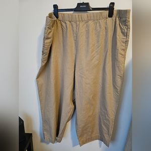 Joe Fresh Wide Leg Capri pants, 3X